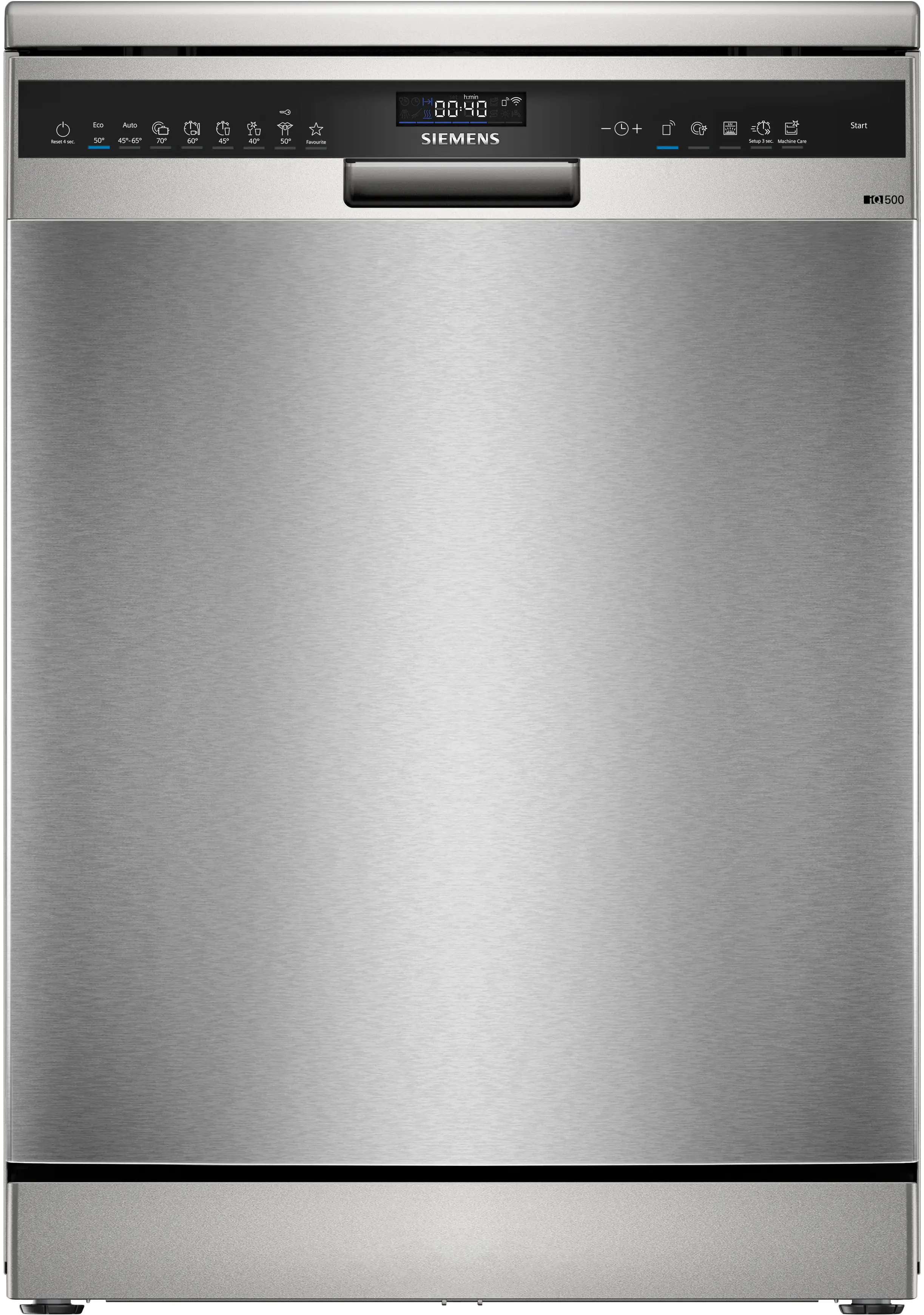 Siemens SN25ZI07CE iQ500 Freestanding Dishwasher - Stainless Steel
