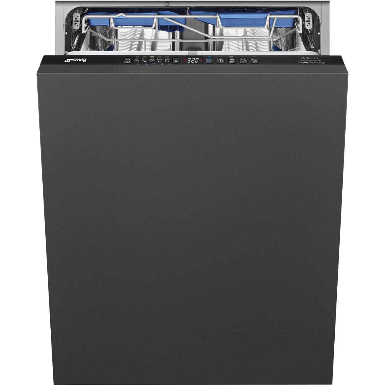 Smeg DID322BL Fully Integrated Dishwasher - Black