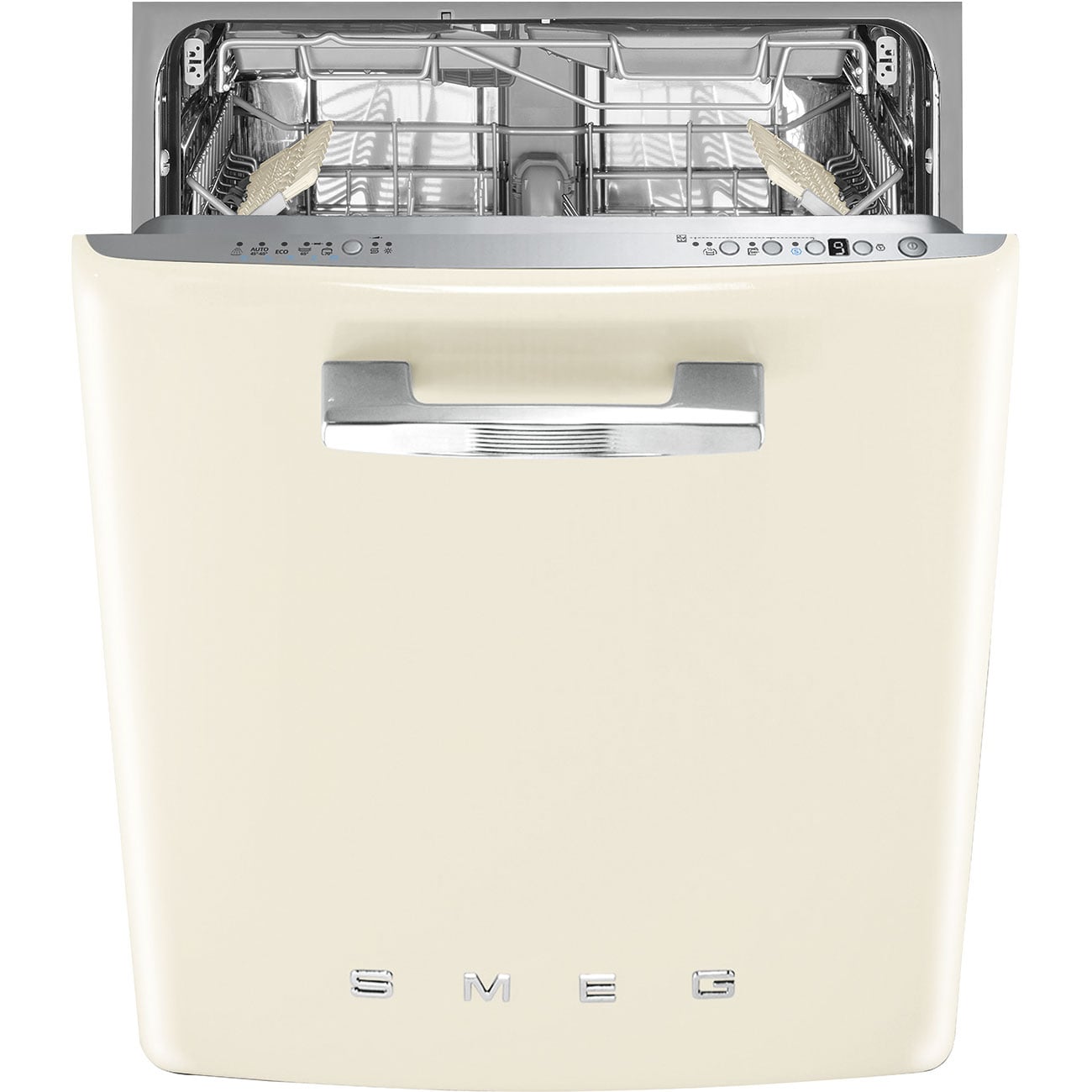 Smeg DIFABCR Integrated Dishwasher - Cream