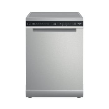 Whirlpool W7F HS51 AX UK Freestanding Dishwasher - Stainless Steel
