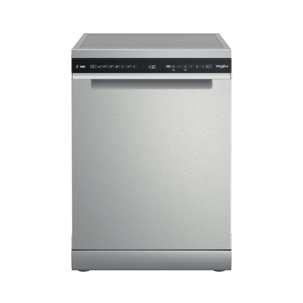 Whirlpool W7F HS51 X UK Freestanding Dishwasher - Inox