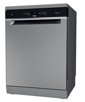 Whirlpool WFO 3O41 PL X UK Freestanding Dishwasher - Stainless Steel
