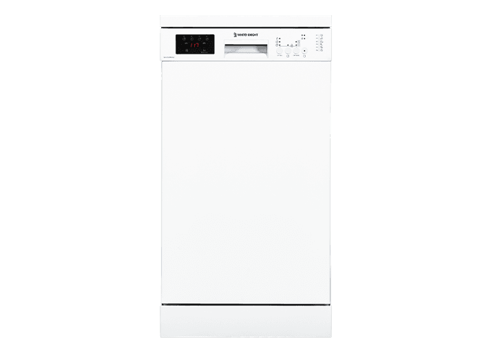 White Knight WK-AT45FSDW Slimline Freestanding Dishwasher - White