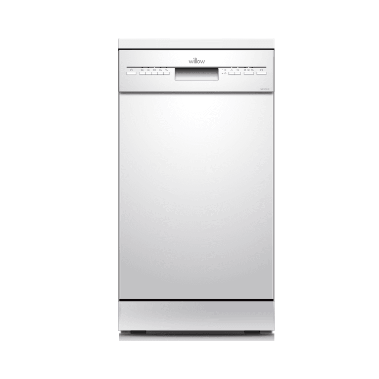 Willow WDW1045W Slimline Freestanding Dishwasher - White