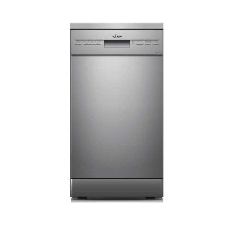 Willow WDW1045X Slimline Dishwasher - Inox